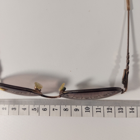 Saks Fifth Avenue 135 ORV8 Eyeglasses Rhinestones Copper - Picture 10 of 10